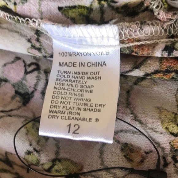 Minkpink Floral Print High Low Ruffle‎ Hemline Sleeveless Flowy Dress - Picture 6 of 11